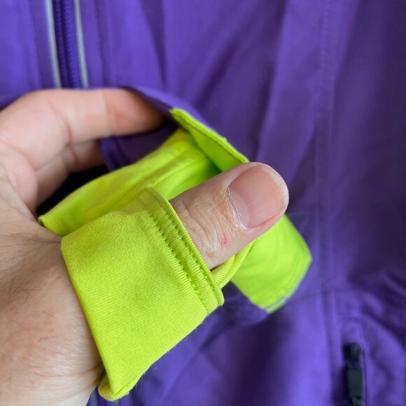 Brooks Women’s Shelter Technology Purple Running Jogging Jacket Size XS X-Small - Picture 7 of 8